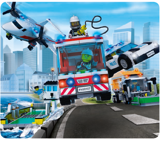Стань частью креативной вселенной LEGO® CITY!