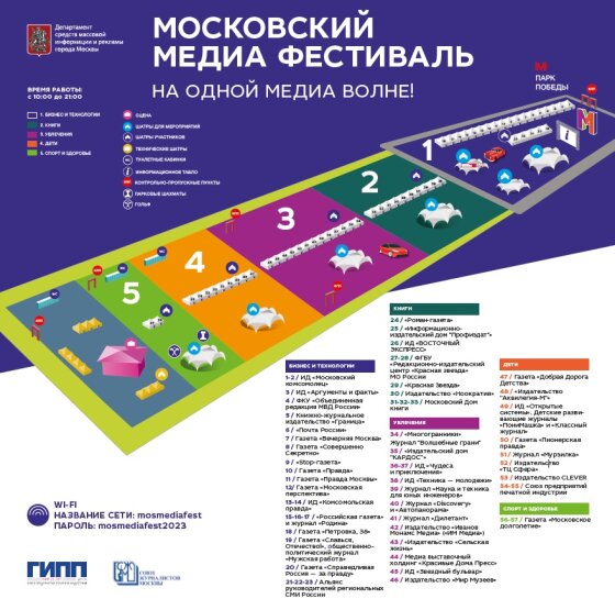  «Московский медиафестиваль» в новом формате ждёт 2 сентября и детей, и взрослых!
