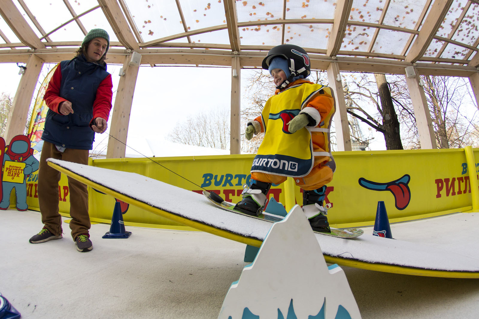 Детский сноубордический Burton Риглет Парк открывается в спортивном комплексе «КАНТ»